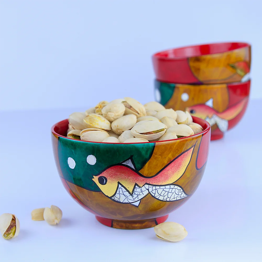 
Hot Selling Best Price Lacquer Bowls Multi-Color Lacquerware Vietnam Handmade Serving Bowls 