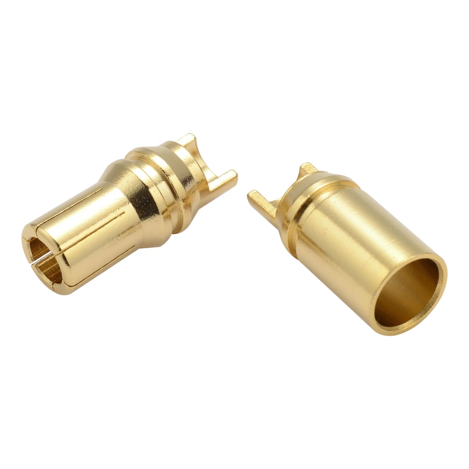Высокоточный медный разъем 5 мм 6 мм 8 мм 10 мм 12 мм и 4 мм позолоченный Банановый штекер
