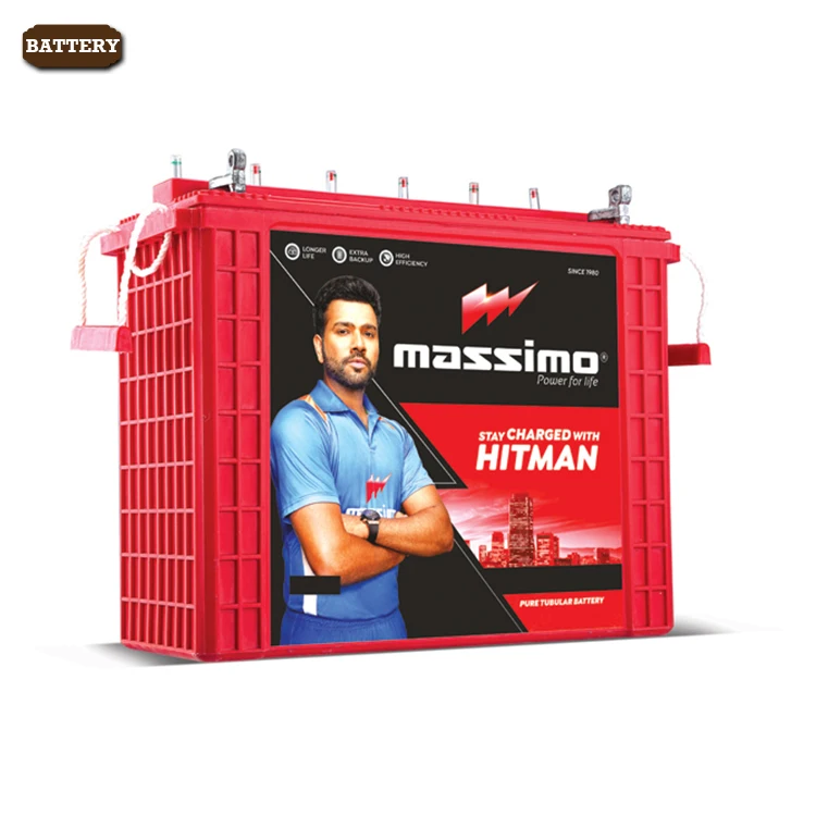 Global Exporter Top Selling 200AH 12 Volt Deep Cycle Tall Tubular Mittal Battery