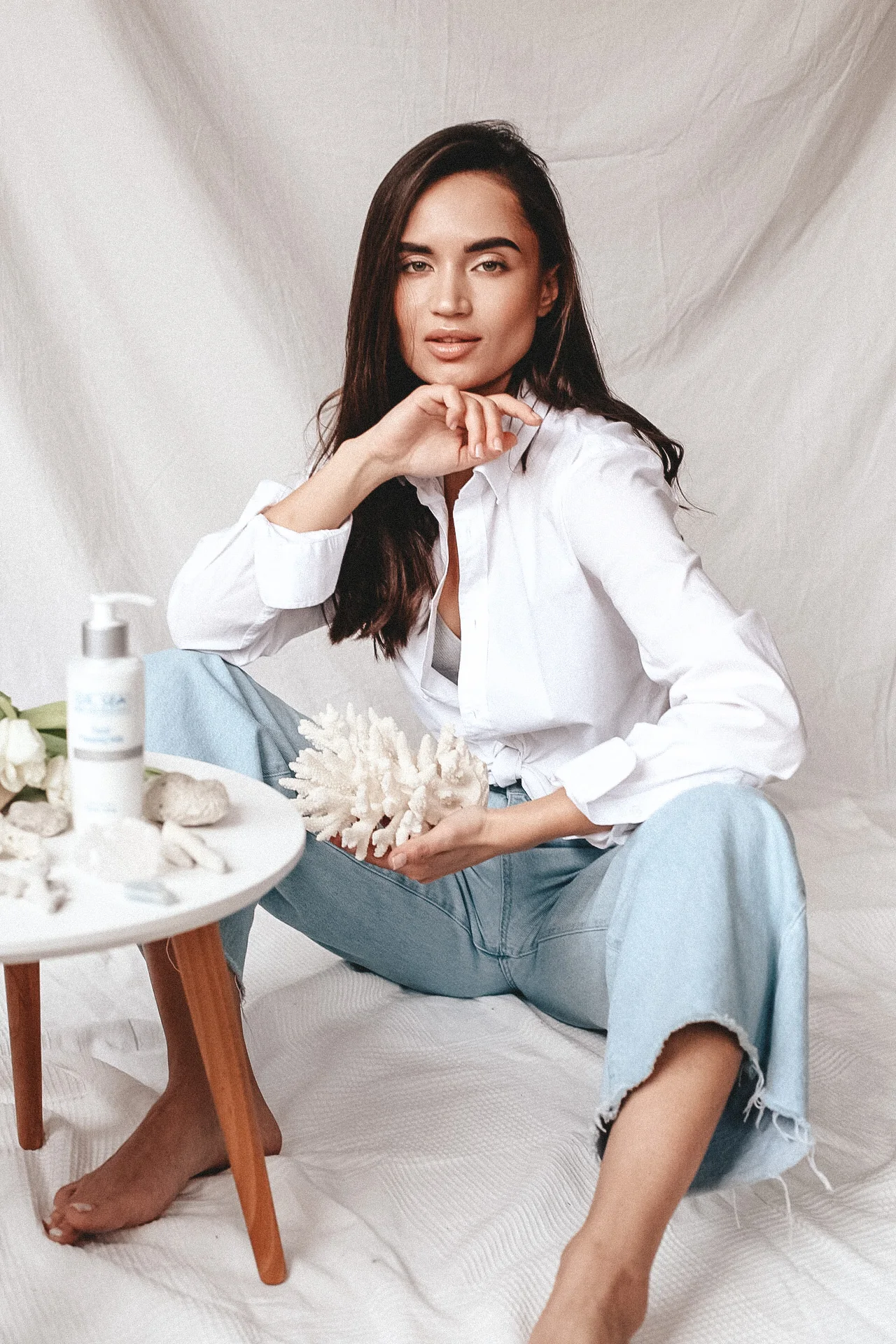 Очищающее молоко для лица-экстракт имбинко