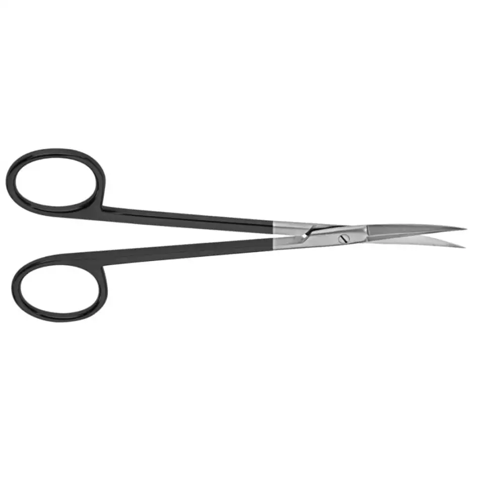Tebbetts Delicate Serrated Supercut Dissecting Scissors, 5.75' (13.5cm), Curved
