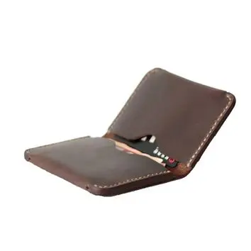 2022 leather men genuine customised wallet leather men | Top quality human leather wallet for men Custom Crazy Horse Wallet