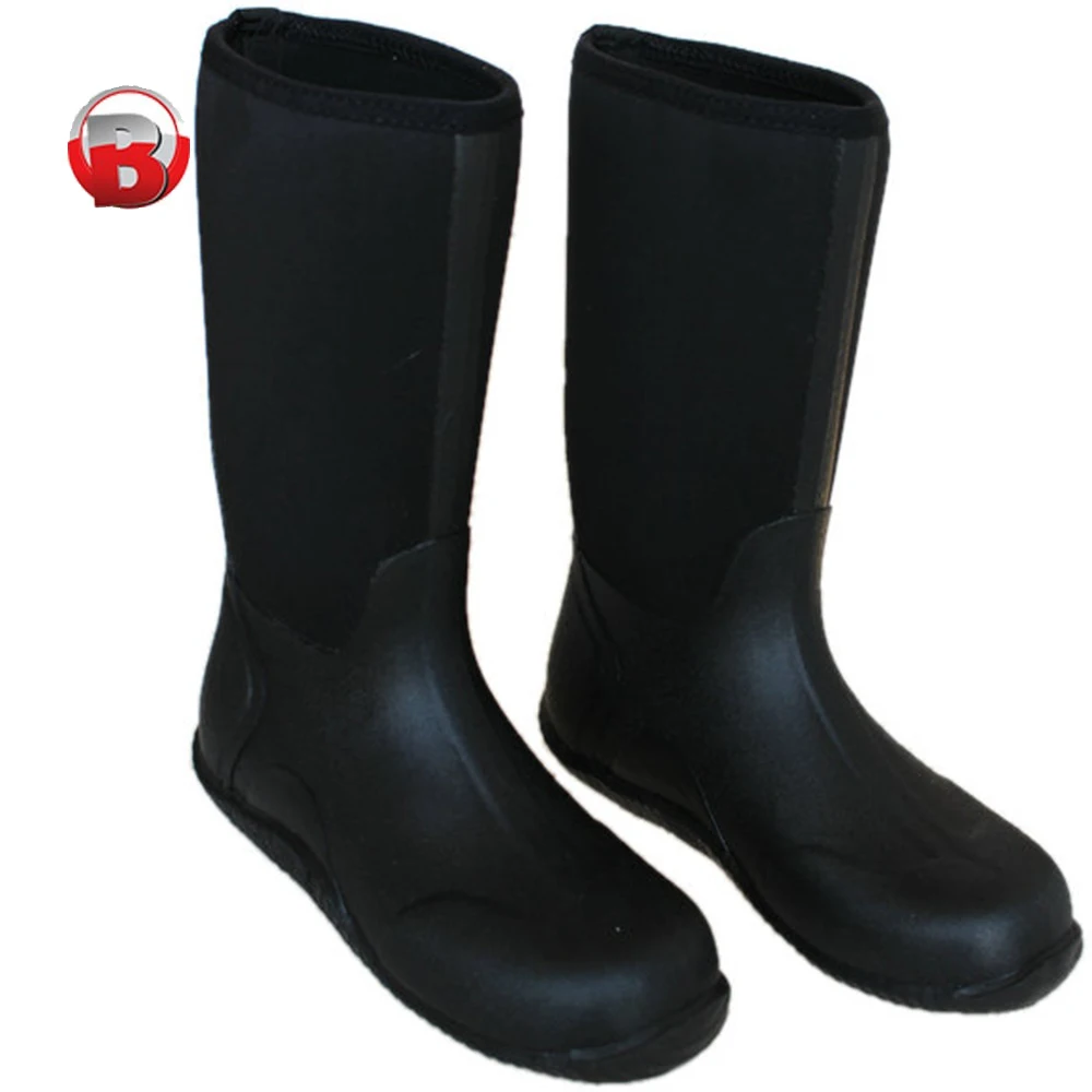 High Quality Custom Rubber Camo Neoprene Hunting Snake Boots