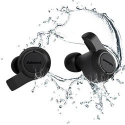 Jabees IPX7 Waterproof Wireless Sports Earphones TWS Earbuds with Dual-Mic 40 Hrs Battery with Portable Charging Case Firefly.2