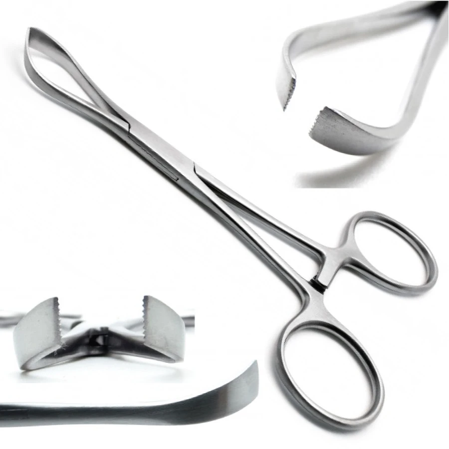 Lorna Towel Clamp 5.25 Inches Veterinary Hemostat Forceps Dental Stainless Steel Disposable Medical Grade Quality Instruments