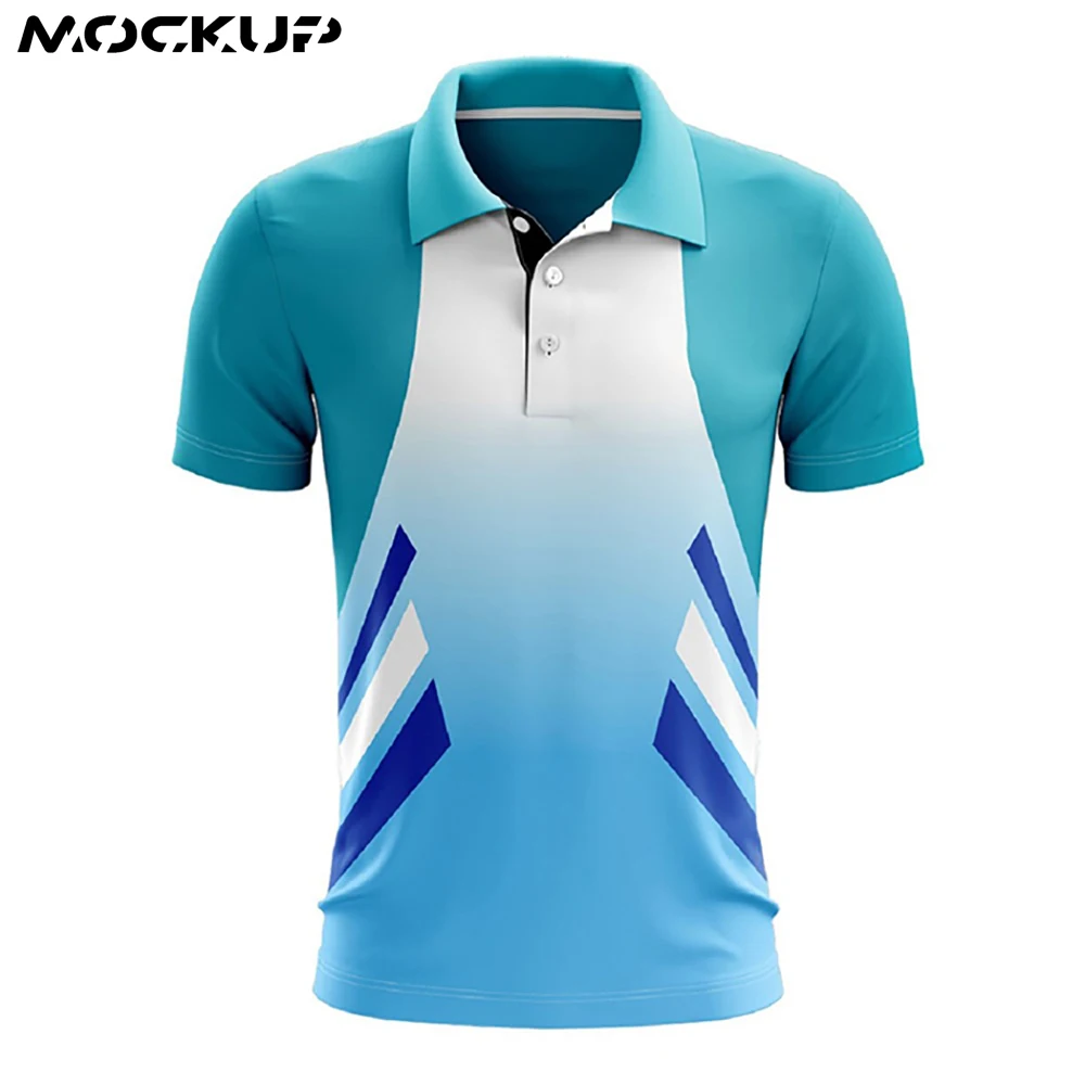 
2021 New Sublimation Cricket Jersey Pattern Man Team Cricket Uniform 