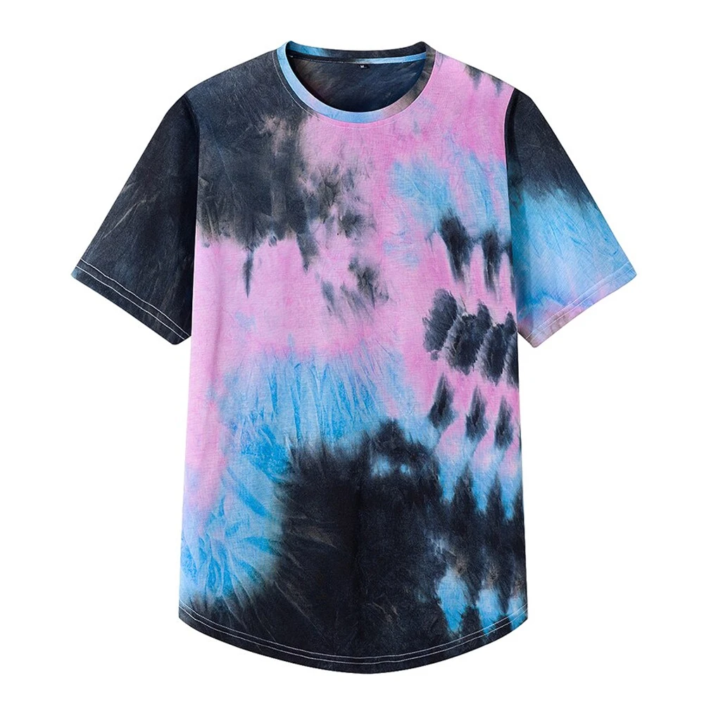 Best Selling Tie Dye T-shirts In Unique Design, Multi Color Men Tie Dye T-shirts For Sale / Tie Dye T-shirts Use For Men