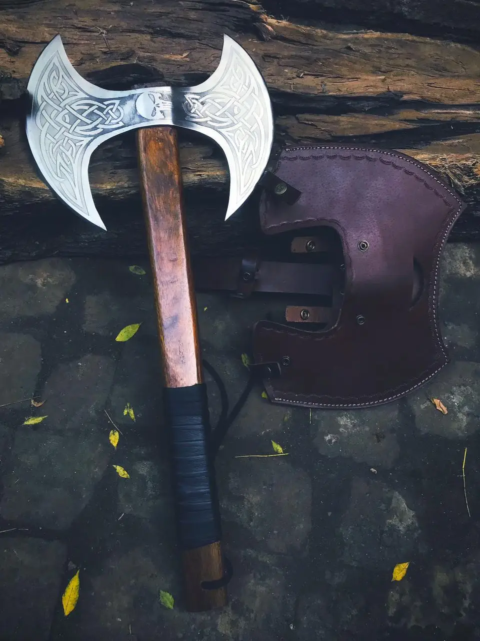 Outdoor Multi Functional Camping Hatchet Best Camping Axe Survival tactical Axe, High Carbon Steel Axe, Double Blade Axe