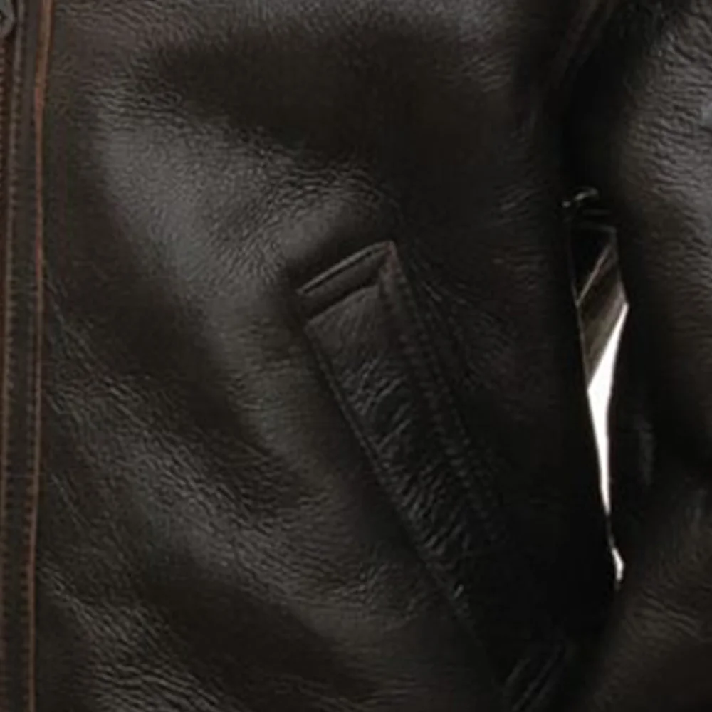 
OEM Quality Autumn And Winter Thick Warm Men Shearling Jacket 