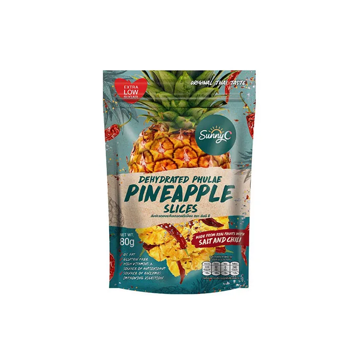 High Quality Best Seller Dried (PHULAE) Pineapple with Salt and Chilli Product from Thailand