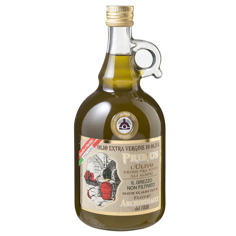 Best Extra Virgin Olive Oil 100 % Italian Cold Pressed 1 Lt. Bott. No Filter