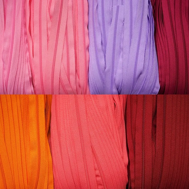 
Wholesale High Quality Colors Nylon Zipper Roll and Tape #3 
