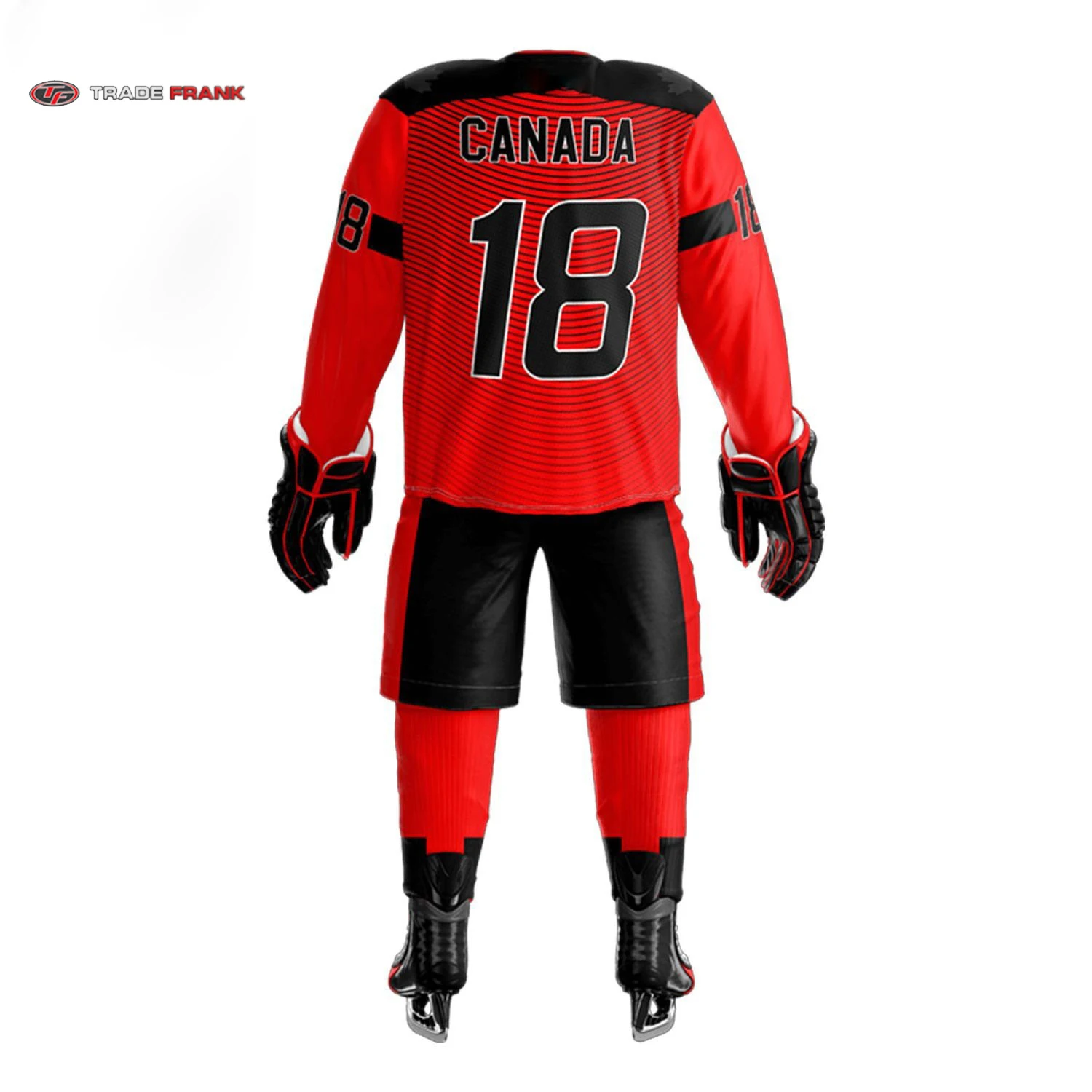 Лучшего качества дешево новейший стиль индивидуальная униформа для хоккея с шайбой из 100% полиэстера мужская