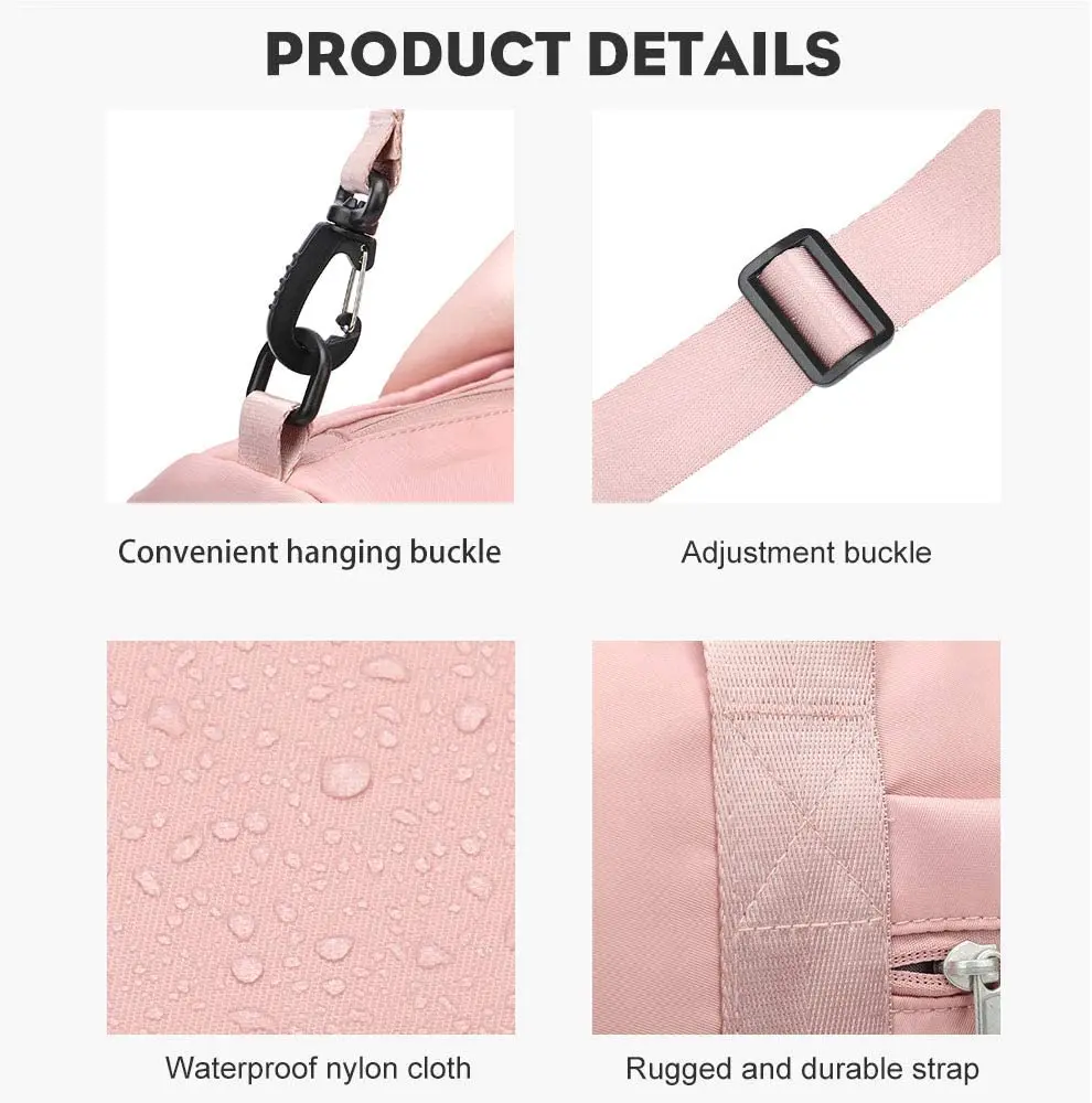 Custom Logo Shoulder Canvas Luggage Duffel Bag Duffle Bag Outdoor Sports Travelling 1pc/poly Bag Customized Logo Customized Size