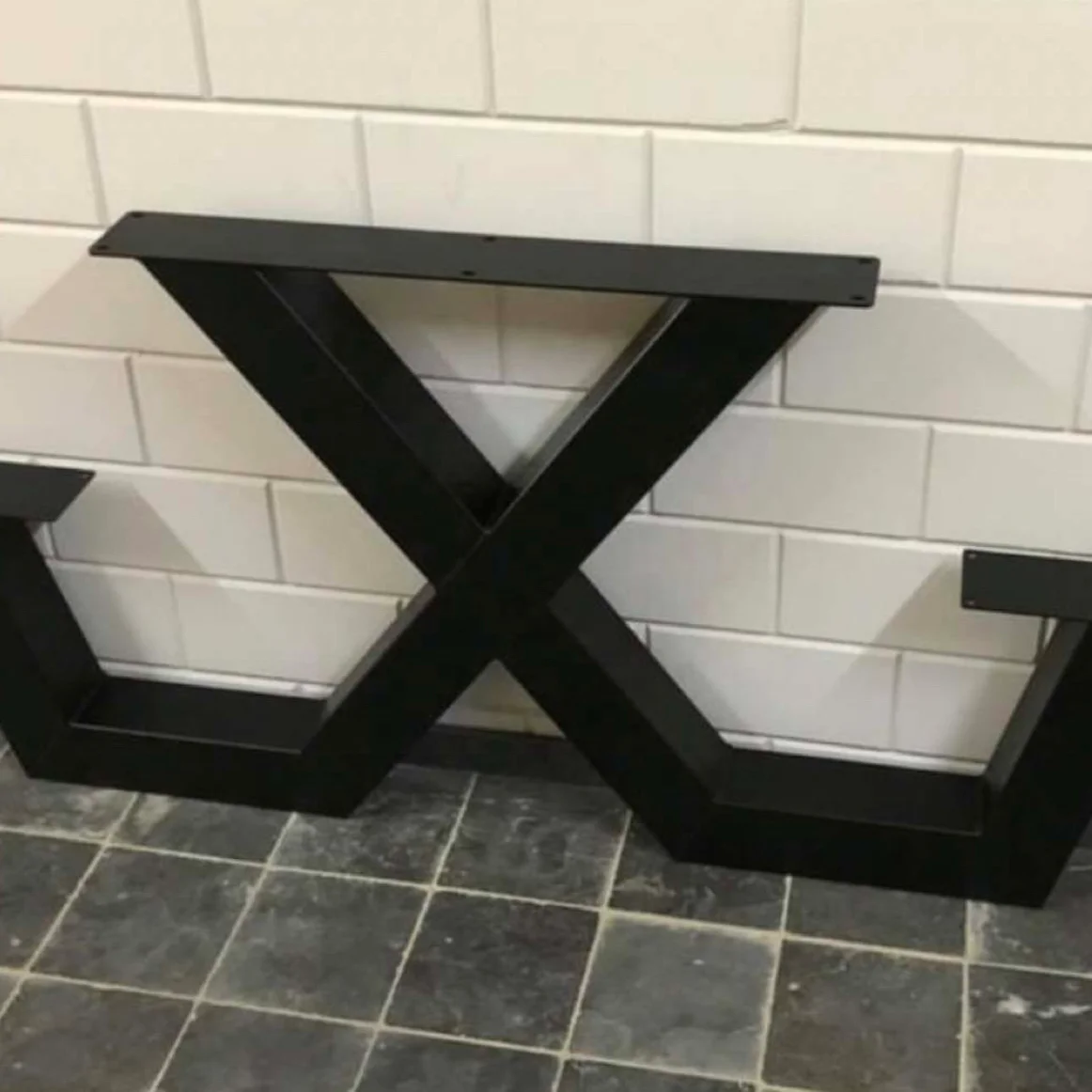 Metal Stainless Steel Center Dining coffee Table leg Legs