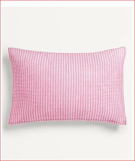 Newborn Bedding Custom Baby Cloth Pillow Cover 100% Organic Cotton Baby Pillow Cover for Newborn and Infant