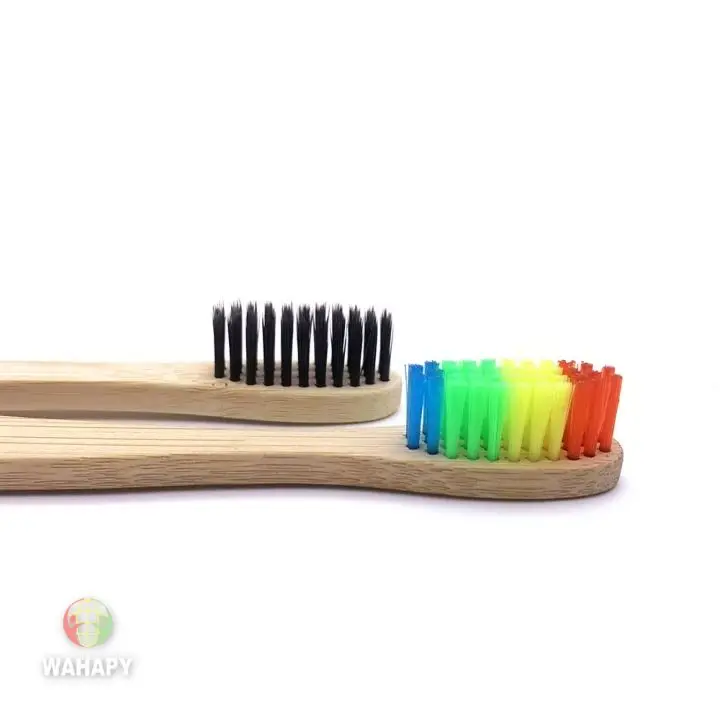  Оптовая продажа сертификат безопасности Бамбуковая зубная щетка набор зубных щеток с органическим углем изготовленная на заказ бамбуковая