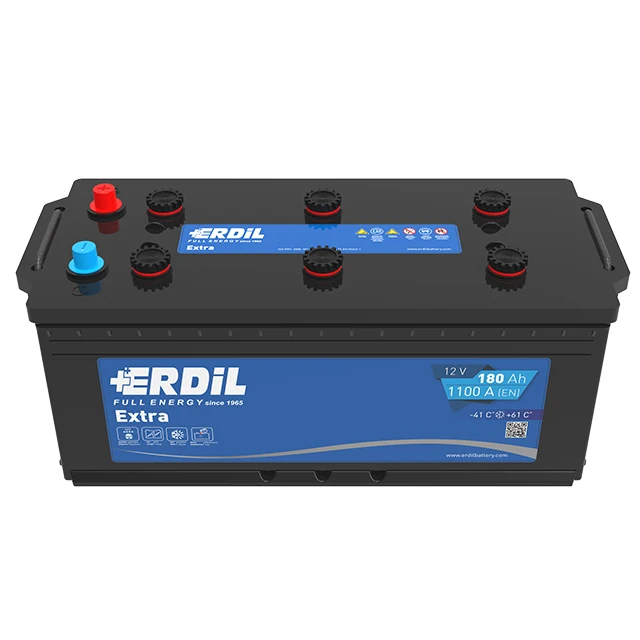 
Turkish 12 V 180 Ah D5a Flat Heavy Duty Battery 