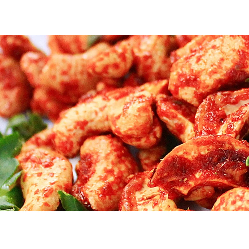 
GMP Certification For Tom Yum flavor Cashew Nuts With The Base Of Tasted Is Sour And Spicy 