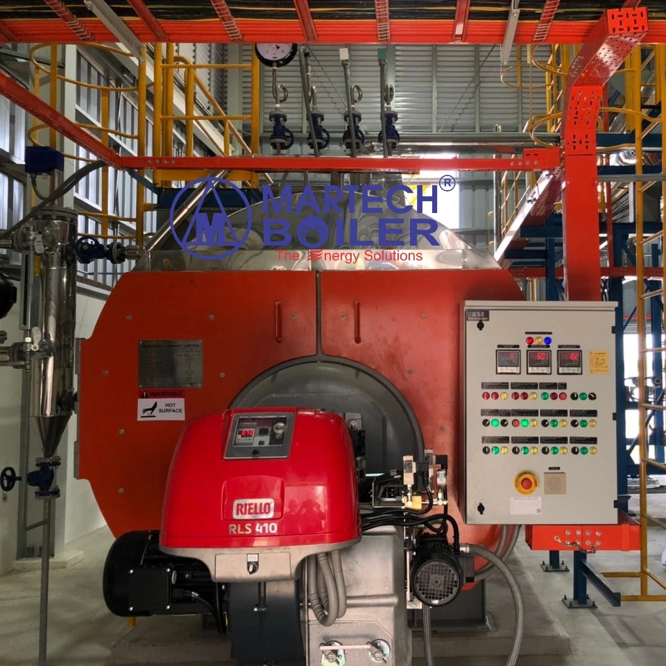 
Martech Boiler Vietnam ( ASME, EN, JIS Standard ) Gas Fired Boiler 