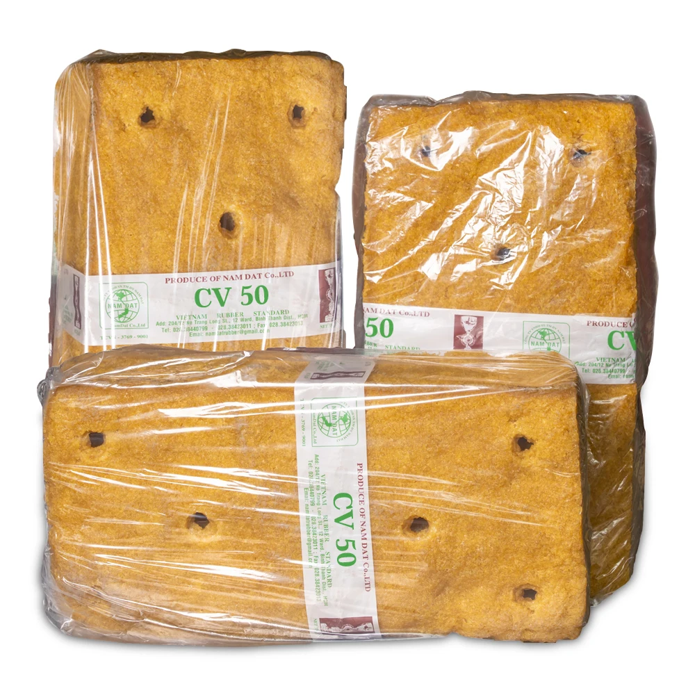 Best selling High quality Natural rubber SVR CV 50 (TSR CV) competitive price made in