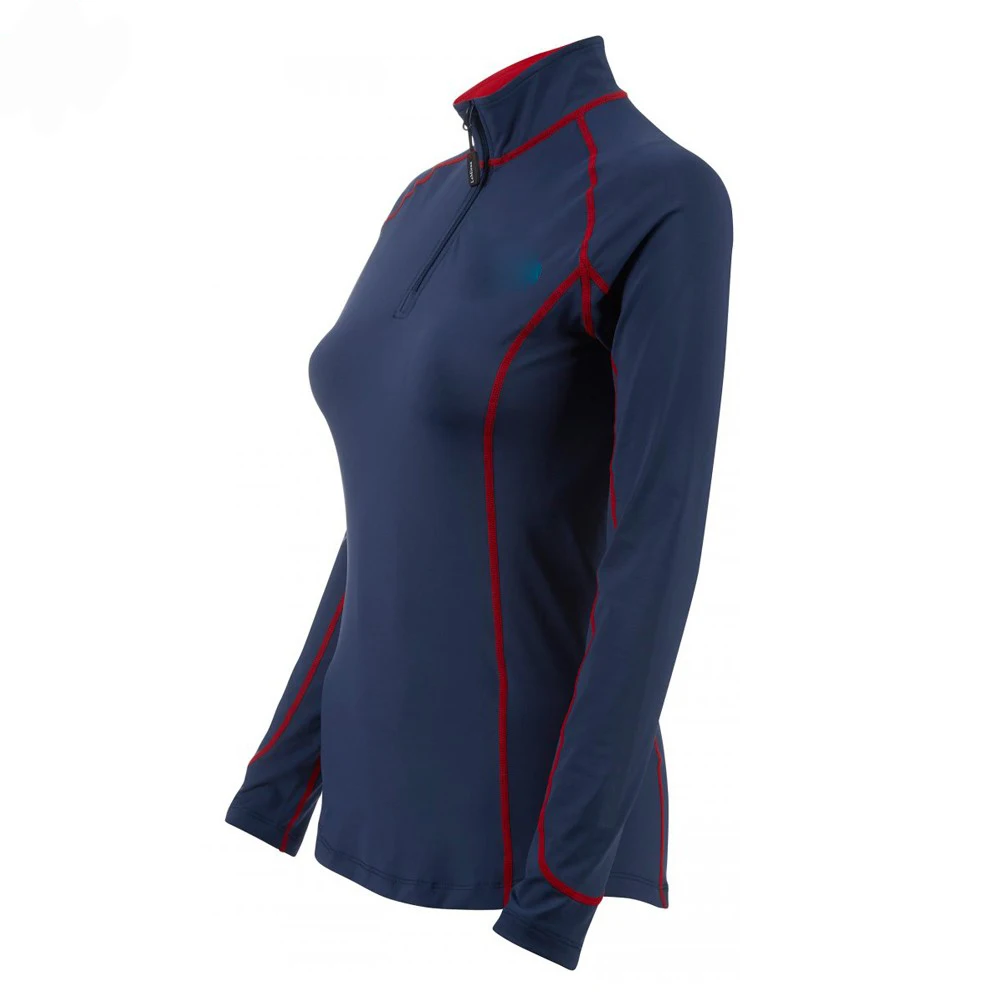 Women Zipper Long Sleeve Equestrian Shirts Clothing Riding Clothes Woman Jacket Equestrian Base Layer Female Tops
