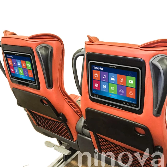 
High Quality Bus seat monitors with server for bus entertainment system 