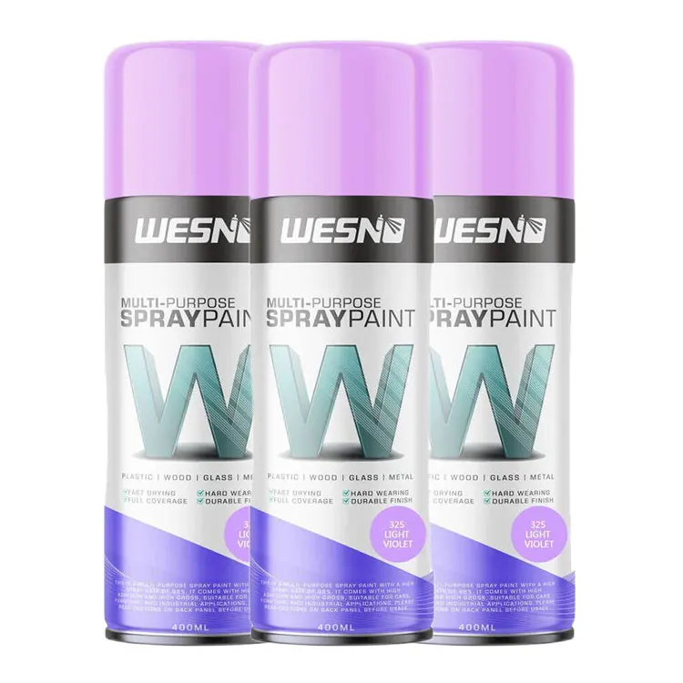 WESNO Factory Sell Reflective Spray Paint Aerosol Spray Paint For Car Painting