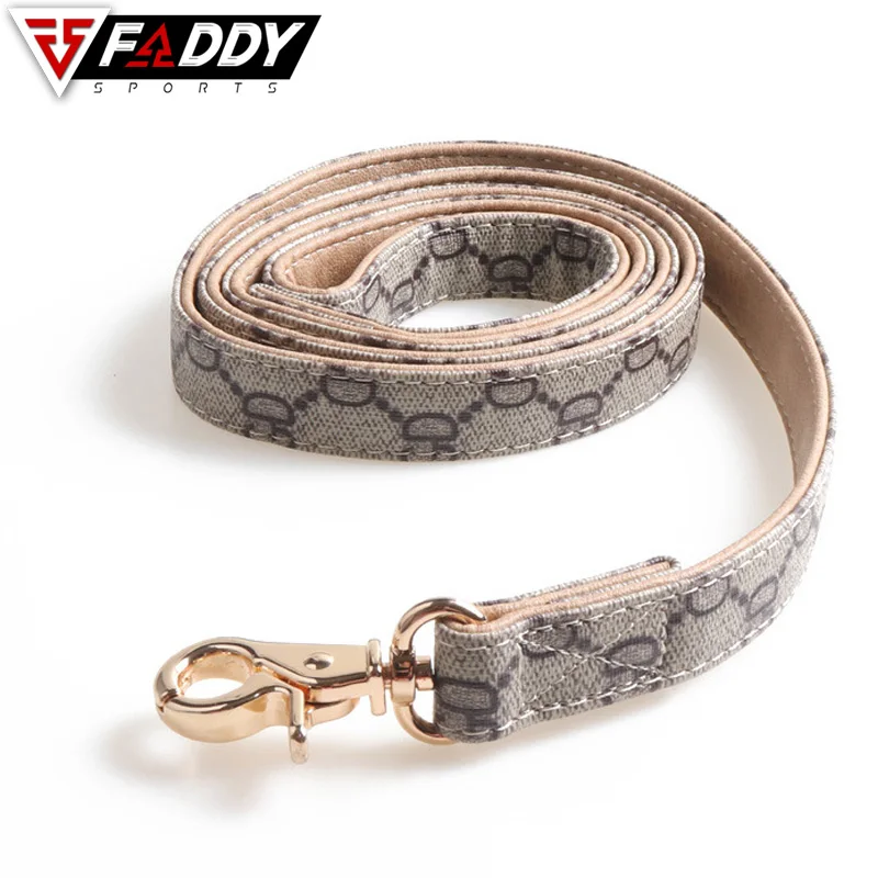  Оптовая продажа товары для домашних животных аксессуары Роскошный Регулируемый кожаный ошейник собак тренировок и путешествий