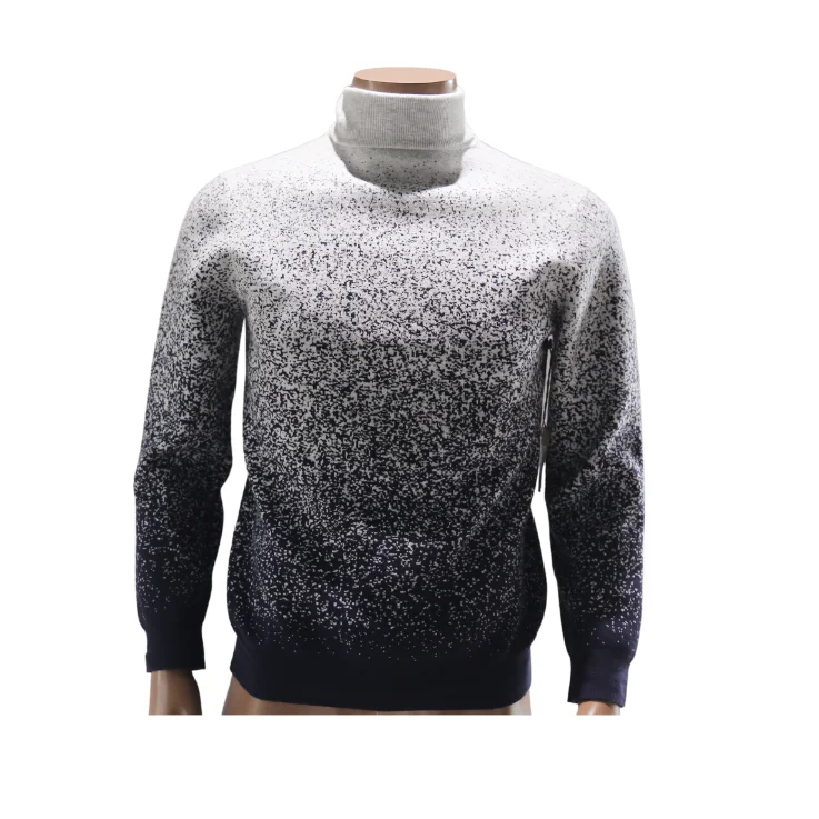 ANM010 Fashion men yarn knitted top sweater