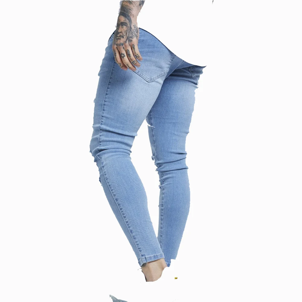 Design Street Slim Fit Hot Sale Fashion Mens High Quality Jeans for Men Denim Jeans Bulk Pants Casual Skinny Pencil Jeans