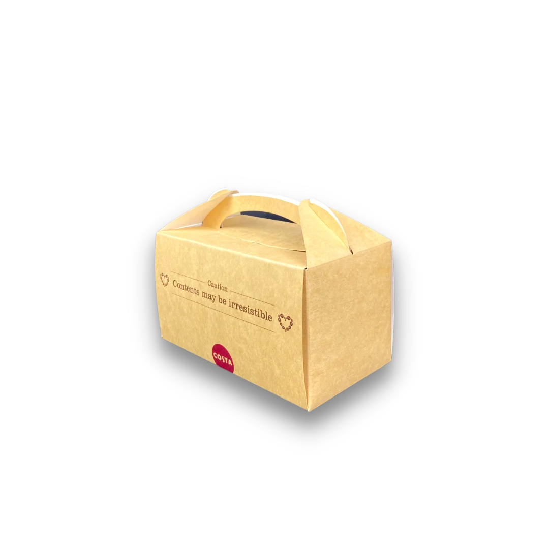 Quality Customize Paper Food Box with Handle