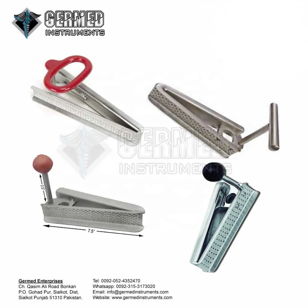 Made in Pakistan Manufacturer Best Seller Bayer Dental Mouth Wedge For Horses With Ring Handle/ Bayer Mouth Wedge With T Handle