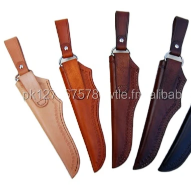 Leather Knife Sheaths for fix blade