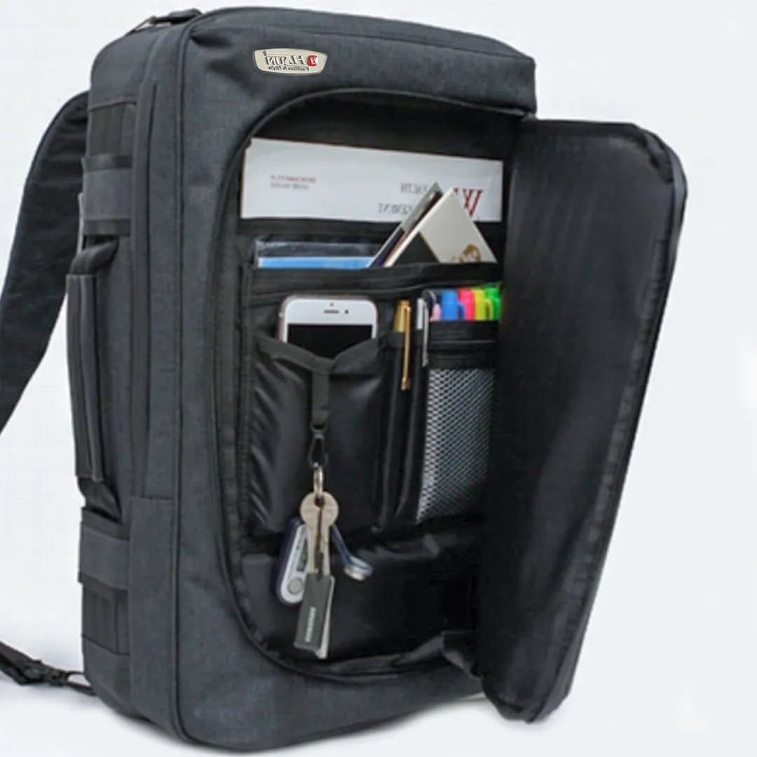 NEW ARRIVAL Polyester Waterproof multifunction Bulk Hot Selling From Vietnam Factory HS 77 computer and laptop bag for men