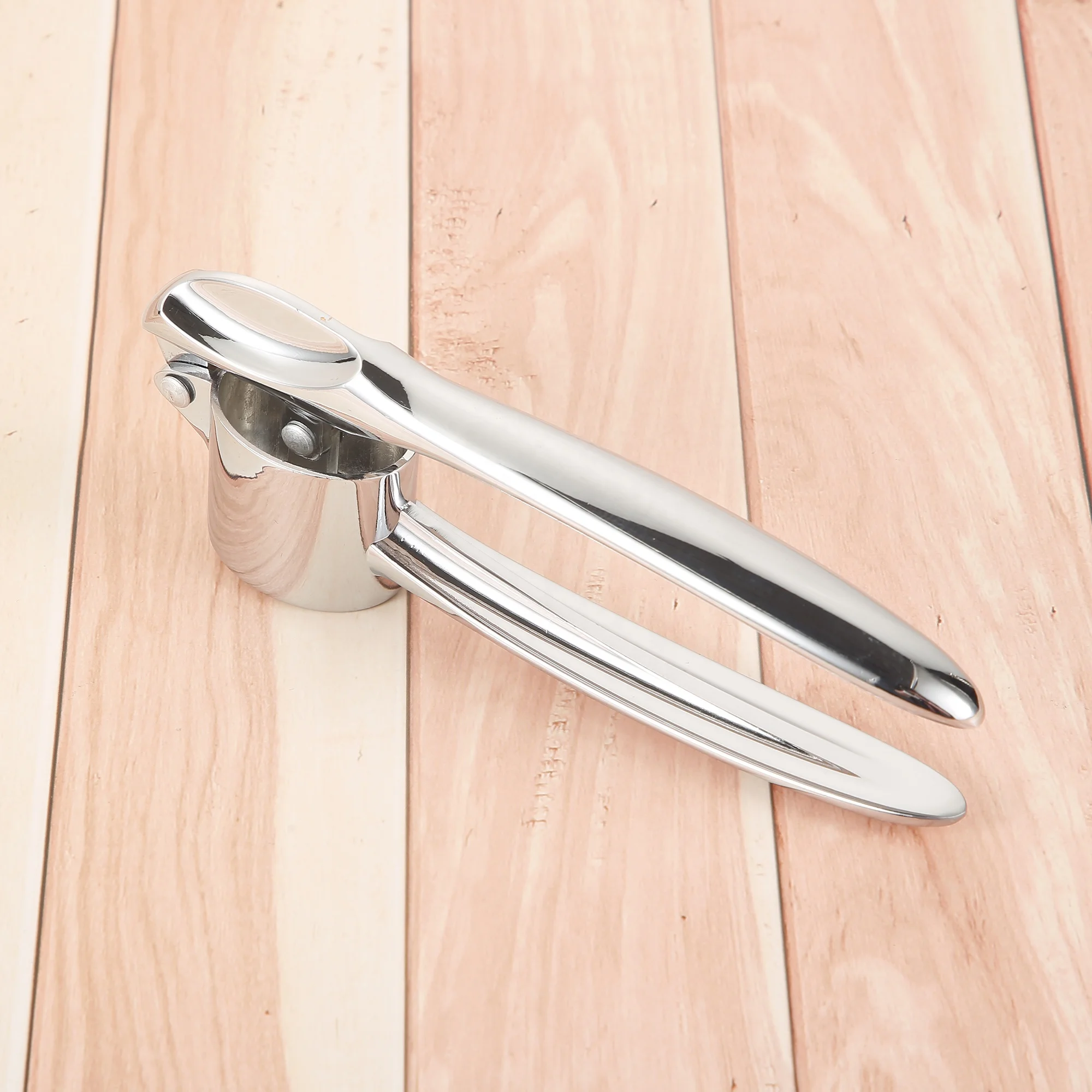 Wonderful Chrome Plate Zinc Alloy Garlic Press for Garlic Mincer Ginger Crusher Peeler Squeezer Heavy Duty Garlic Chopper