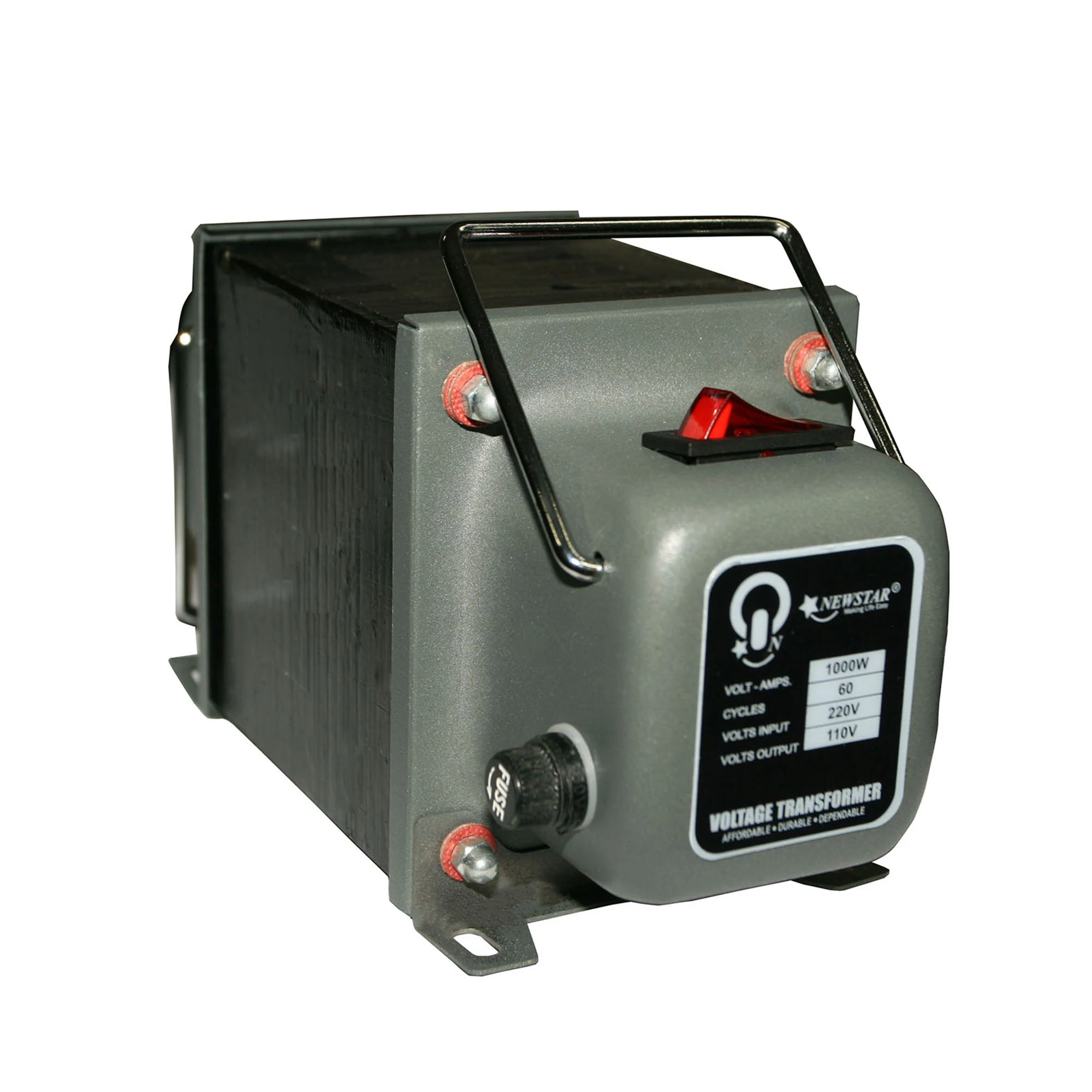 Newstar NVT-W1000/E оригинальный понижающий трансформатор 220VAC вход 110VAC выход 1000 Вт сверхмощный для бытовой техники