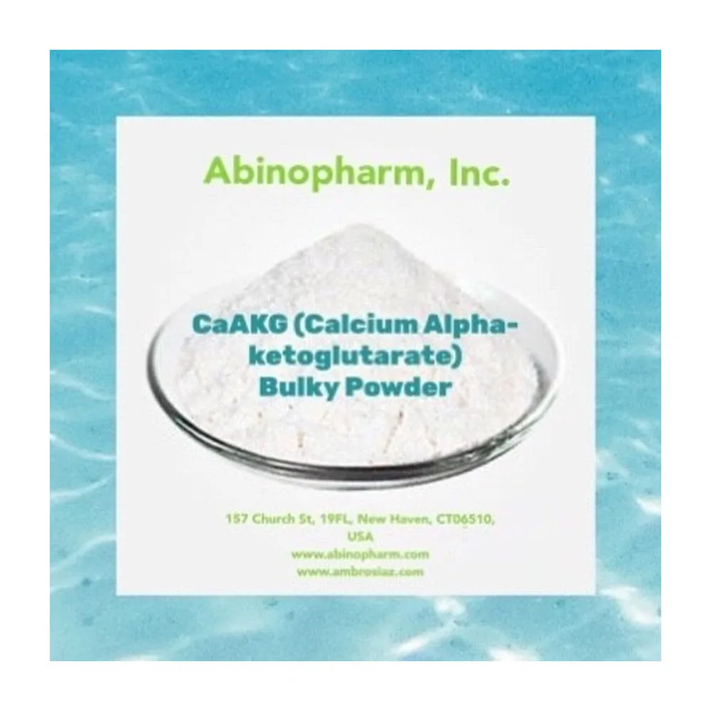 CaAKG Calcium AKG Calcium alpha-Ketoglutarate Powder Food Grade CAS 402726-78 Ultrapure Dietary Supplement Raw Material