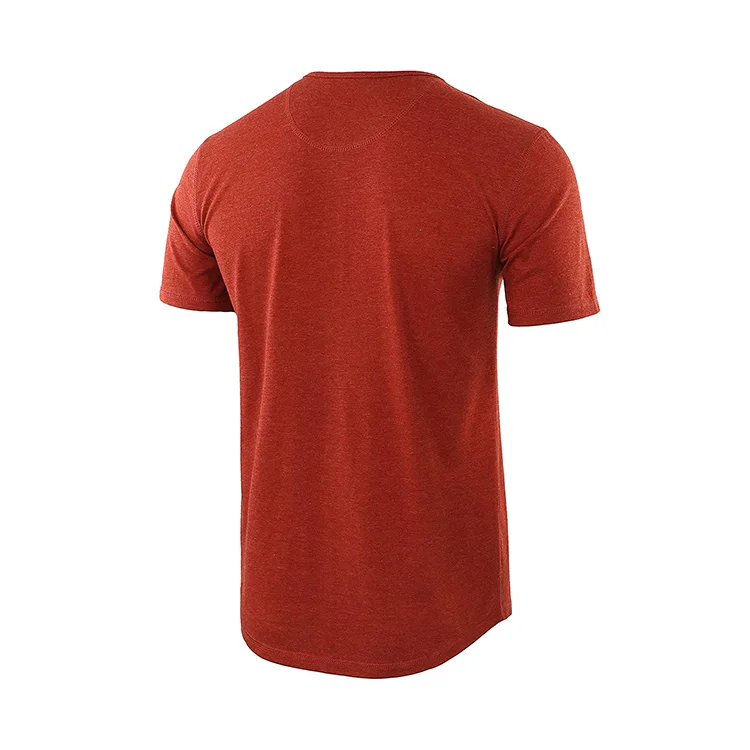 Latest Fashion custom-made Street Wear Henley Shirt Plus Size  Printing embroidery  Wholesale Henley Shirt