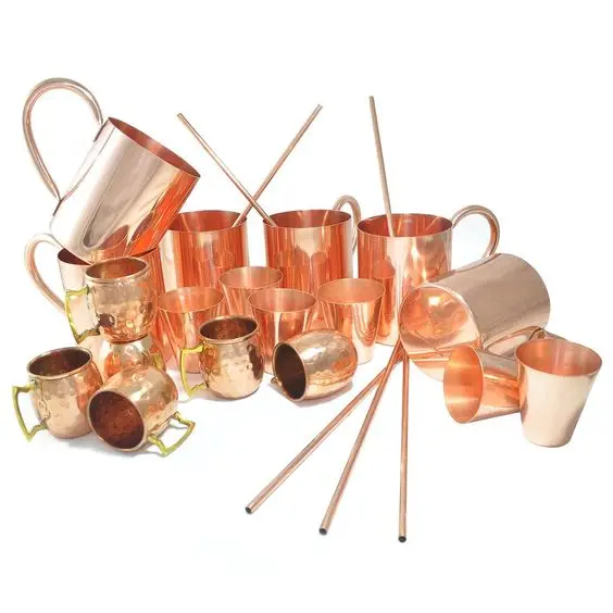 Популярные московские мюли с медным покрытием из нержавеющей стали оптом