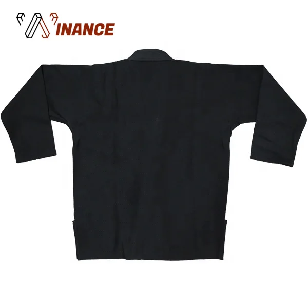 Preshrunk blank bjj gi cotton pearl weave ripstop fabric jiu jitsu kimono bjj plain gi