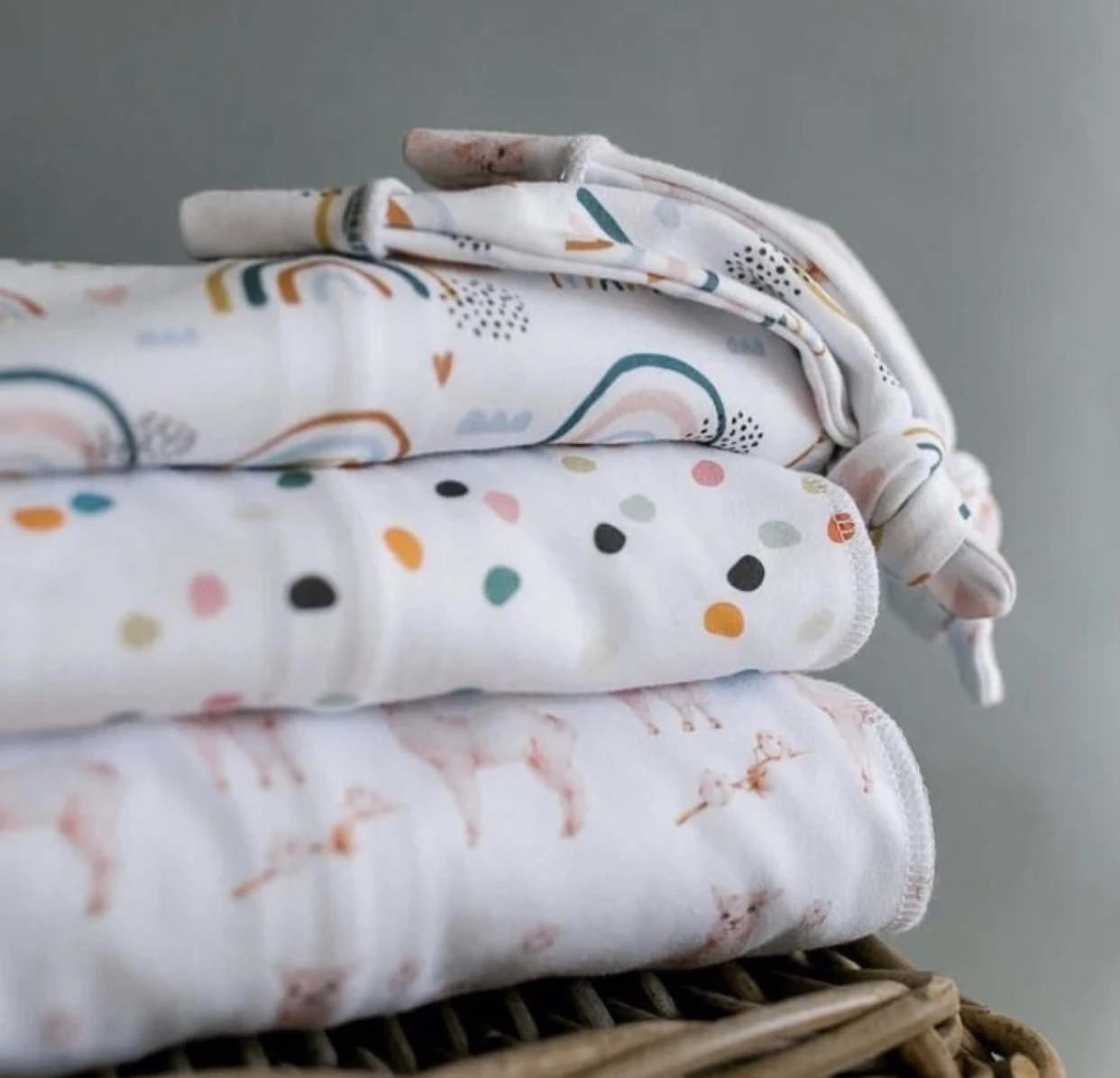 High Quality Natural Cotton Jersey Knitted Fabrics Interlock Custom OEM Design Digital Printing Service