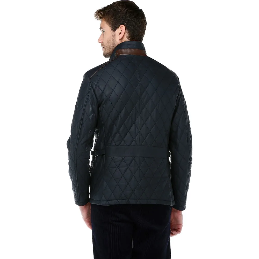 
Man Leather Jacket Made in Turkey 