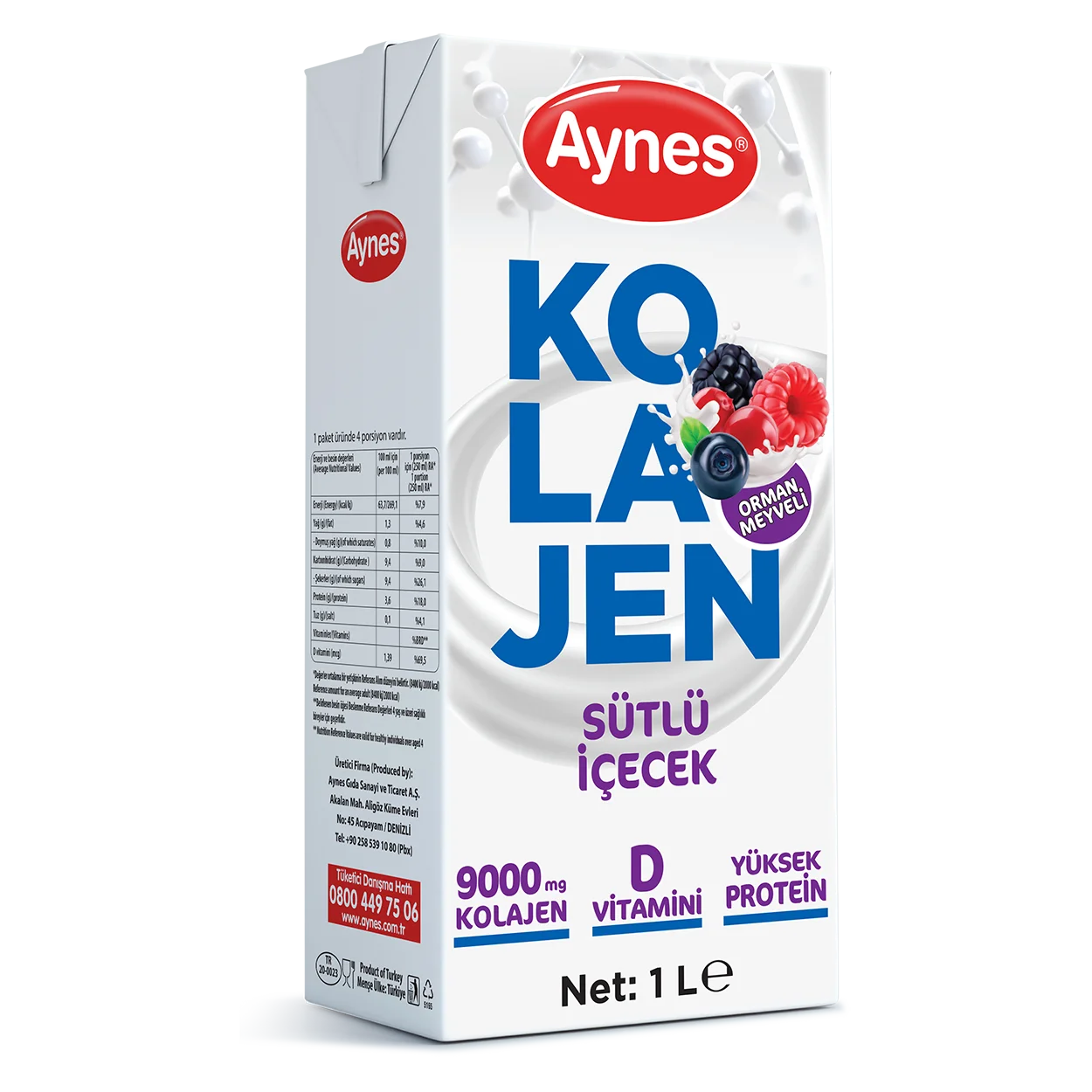 Aynes, Дикие Ягоды, коллагеновое молоко