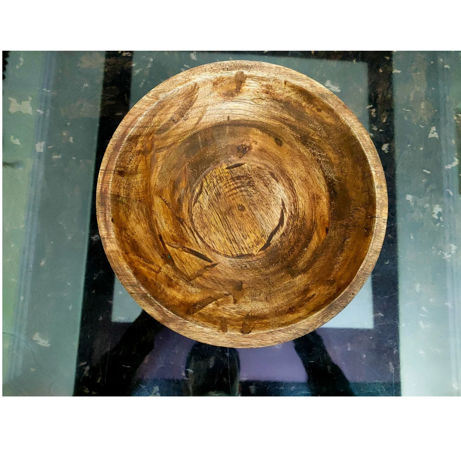 Деревенская круглая миска для салата многофункциональная дома отеля ресторана кухни