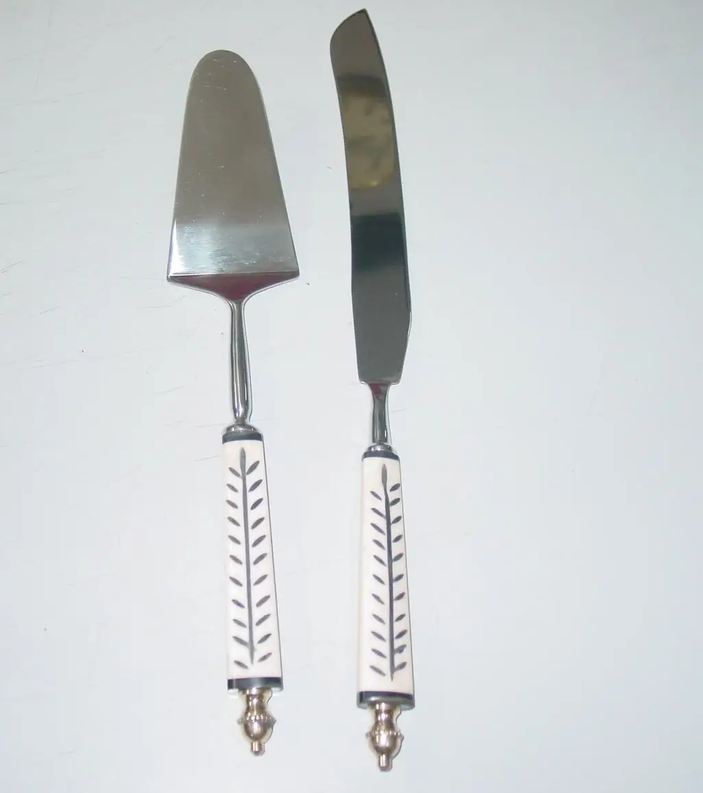 Набор из ложки и столовых приборов набор роскошных ложек для икры белого цвета 6 настроек в подарочной коробке современном стиле маленький размер