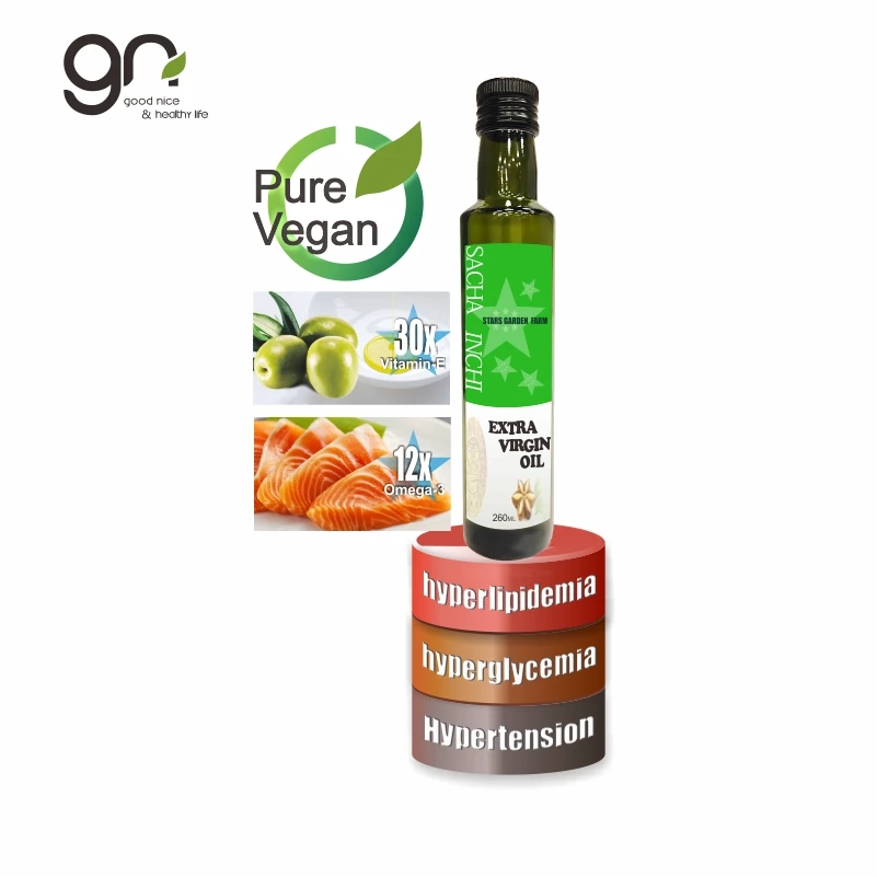 
unsaturated fatty acid Sacha inchi oil (260ml bottle) make you easy every day 