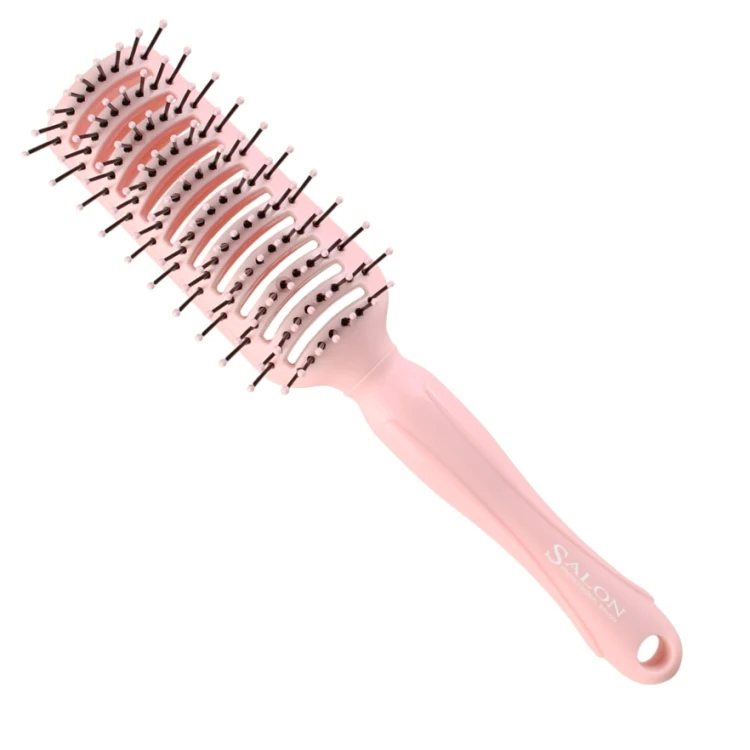 hair brush with grip