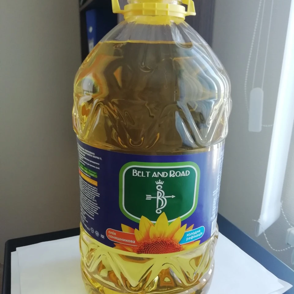 Sunflower refined oil 5 liter PET from Ukraine