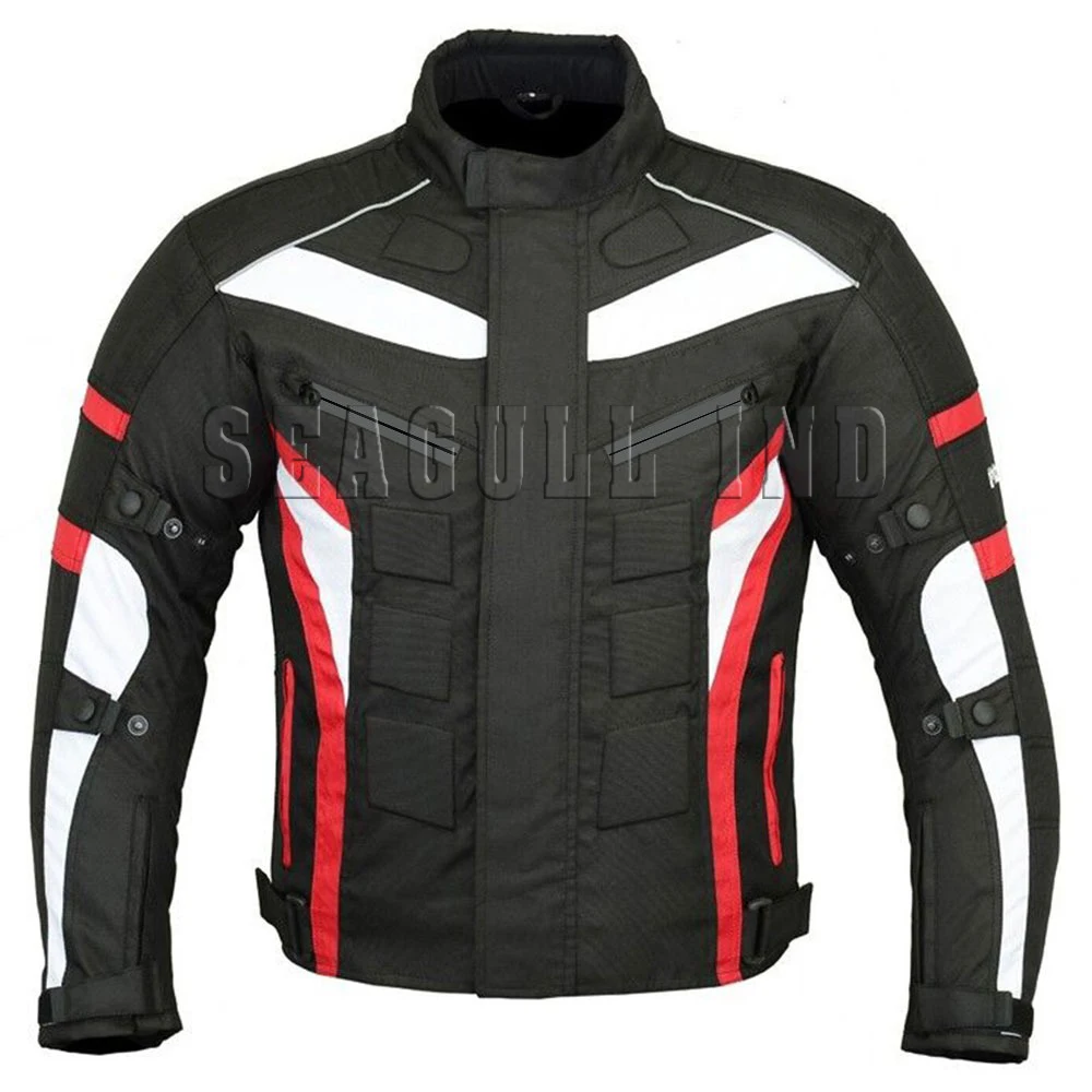 Black Motorcycle Jacket Motorcycle Motocross Racing Full Body Protective Jacket Size S-XXXL Motorcycle Accessories